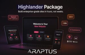 Araptus launches affordable Black Friday web package for small businesses at $900 setup + $100/month